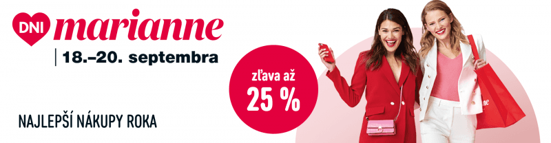Dni Marianne na Feedo.sk