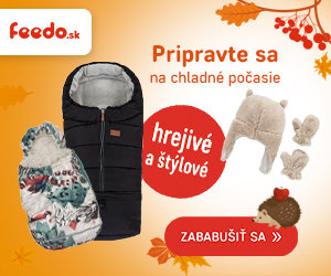 Kombinézy, kočíky, drogéria a potreby pre deti so zľavou na Feedo.sk