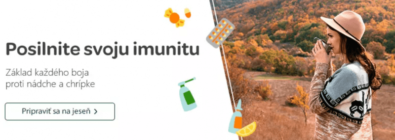 Jesenné výhodné nákupy na Pilulka.sk