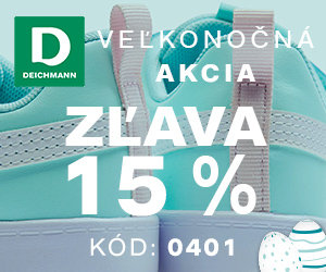 Veľkonočné zľavy v eshope Deichmann