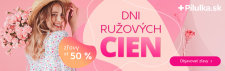 Dni ružových cien a zľavy až 50% na Pilulka.sk